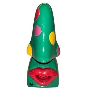 Pop Art, Picasso Like Abstract Multicolor Glasses or Card Holder.